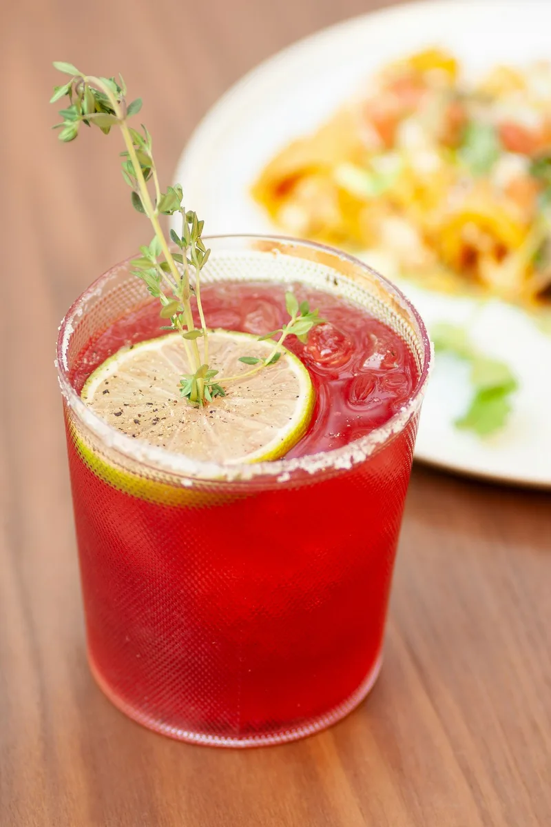 Bright citrus drink